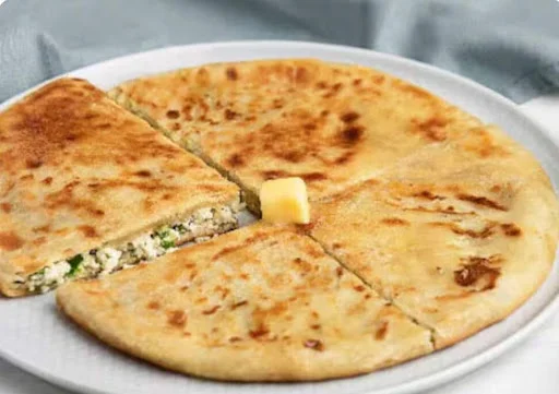 2 Murthal Special Malai Paneer Cheeni Paratha