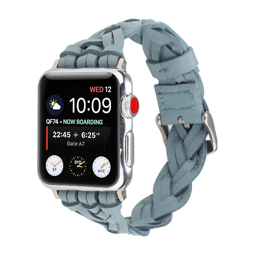 Title 9, Solid Color Leather Woven Single Tour Strap