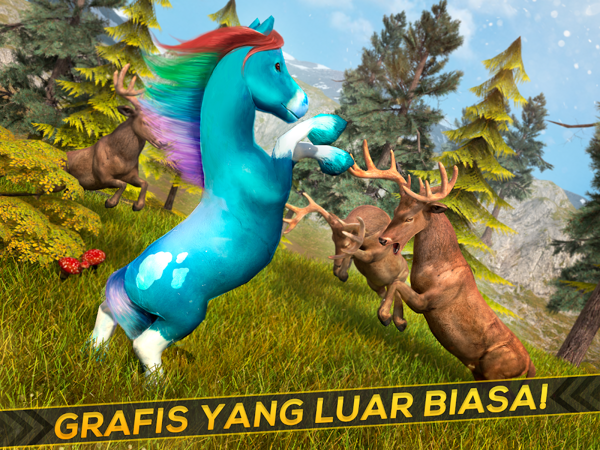 Kuda Poni Balap Hewan Lucu Apl Android Di Google Play