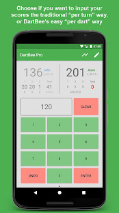 DartBee - Darts Scoreboard PRO(圖3)-速報App