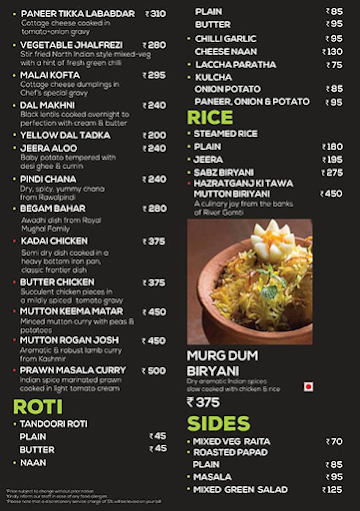 Chai Chat Cafe menu 