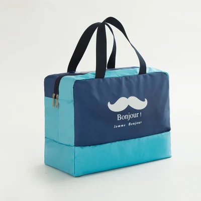 Bolsa de mão de viagem impermeável, perfeita para viagens e aventuras. Leve seus pertences com segurança e estilo, ideal para bagagem de mão.
