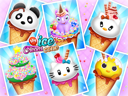 Screenshot Ice Cream Cone Baking Game