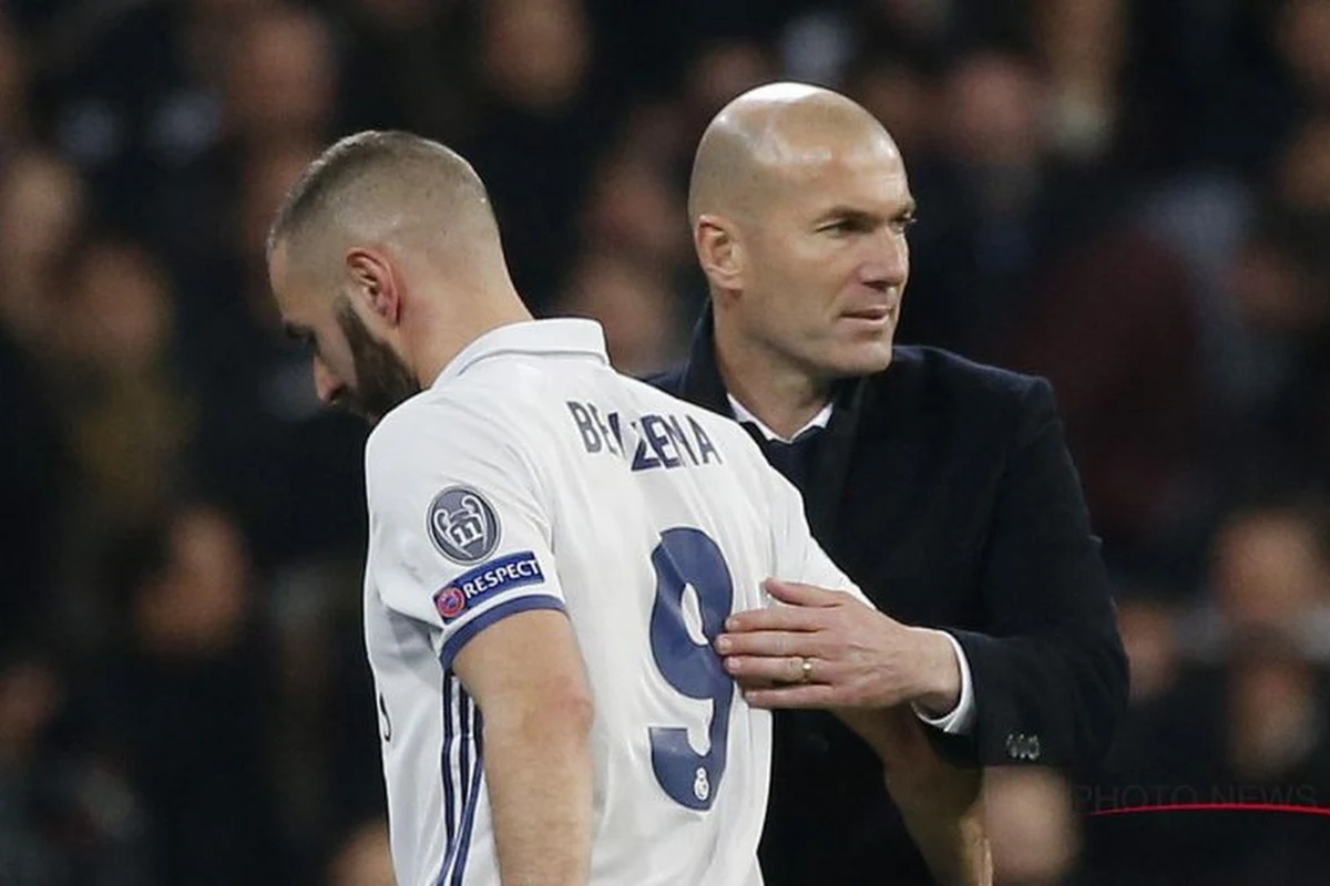 Zidane encense Benzema: "Ce qu'il réussit est impressionnant"