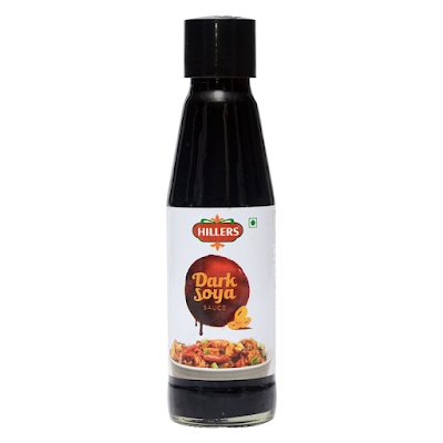 Hillers Dark Soya Sauce - 200 gm