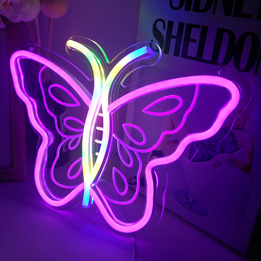 Title 2, LED Neon Light Bedroom Home USB Ambience Light ...