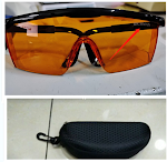 Orange with logo bag pack