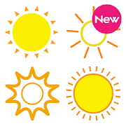 Descargar  COLOR WEATHER ICONS FOR HDW 