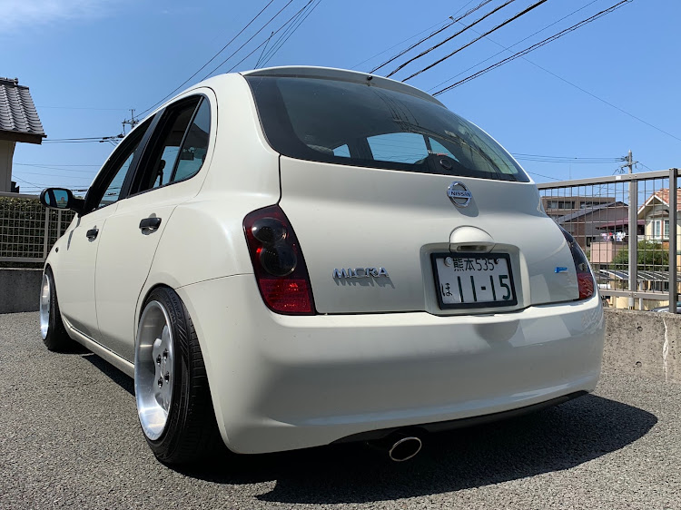 マーチのテールランプ交換・コロナウイルスに負けるな・MICRA・DIY・フェンダーしばきに関するカスタム事例の投稿画像3枚目