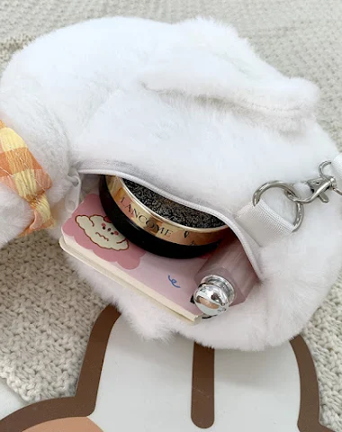 Sac à main poupée en peluche pour f - 3