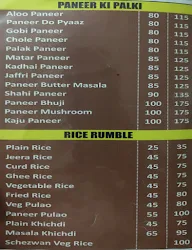 Rajasthan Restaurant menu 4