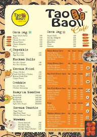 Taobao Corndog menu 1