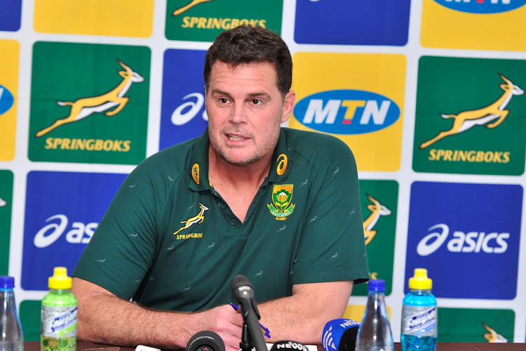 Springbok director of rugby Rassie Erasmus. File photo.