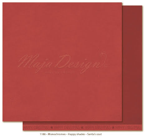 Maja Design Monochromes 12X12 Shades of Happy - Santas coat
