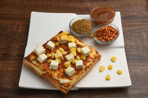 Cheese Paneer Corn Sandwich Pizza [5 Inches]
