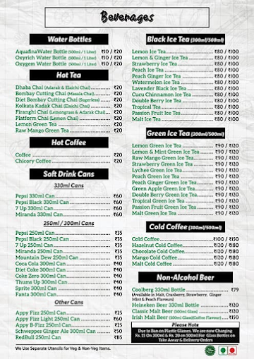 Food Court @ Snehapuri Colony menu 