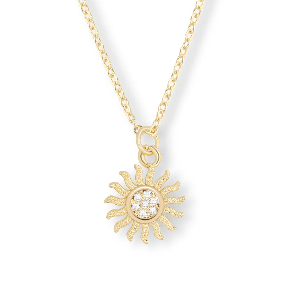 Koper Vergulde Gouden Zirkoon Lange Ketting, Stijlvolle Accessoire voor Vrouwen, Perfect voor Elke Gelegenheid, Lange Ketting met Zirkonia.