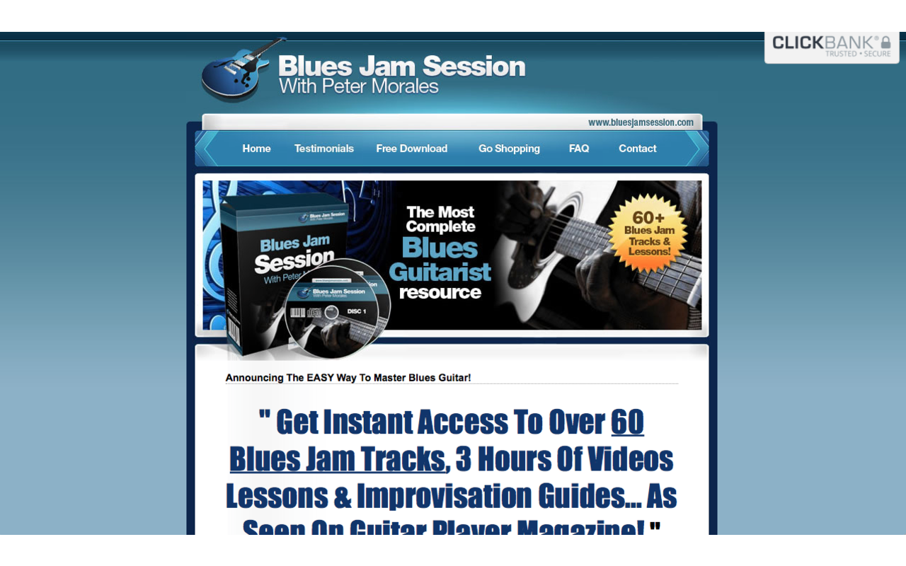 Learn Blues Guitar with Backing Tracks Preview image 3