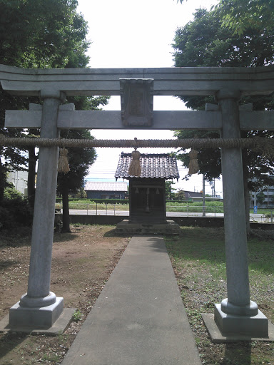 白山神社　鳥居