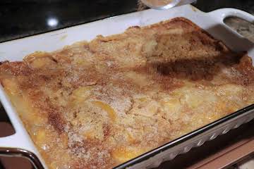 Peachy Peach Cobbler