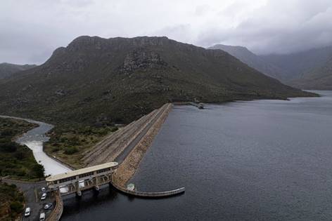 Cape Town's dams are 99.1% full, with only Voelvlei not at capacity.