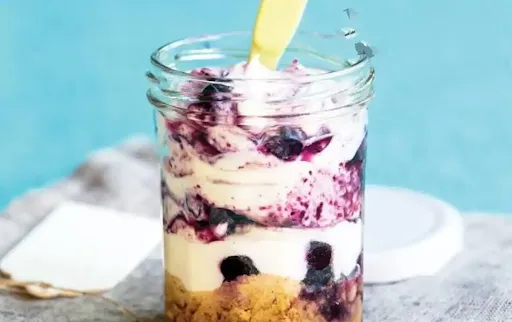 Blueberry Cheese Cake In Jar [1 Piece]