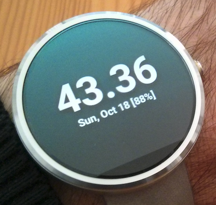 Decimal Time Watch Face