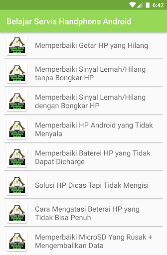 Belajar Servis Handphone Android 1.0 screenshots 8