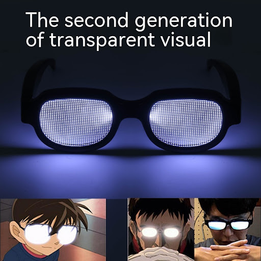 Title 3, New LED Goggles Luminous Glasses