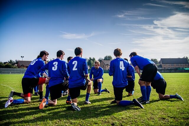 colonie de vacances football