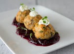 thai turkey meatballs with blueberry sauce was pinched from <a href="http://kokocooks.com/2013/01/thai-turkey-meatballs-with-blueberry-sauce/" target="_blank">kokocooks.com.</a>