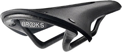 Brooks C13 Carved Saddle - Carbon, Black, 132mm alternate image 1