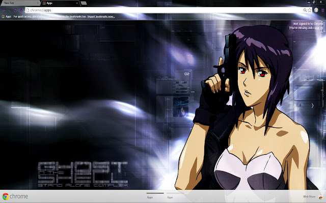 Ghost in the Shell Motoko Kusanagi