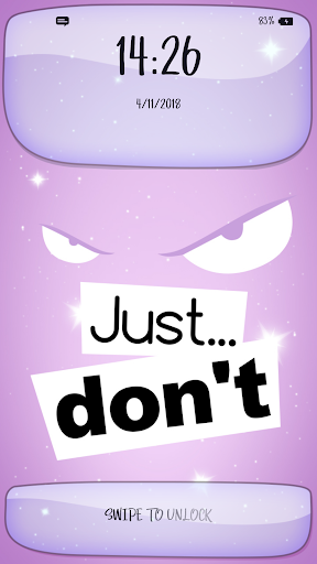 Girly Lock Screen with Quotes