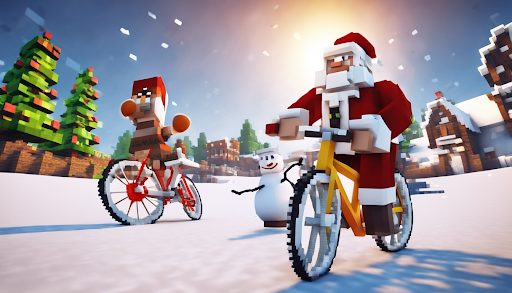 Screenshot Santa Bike Master