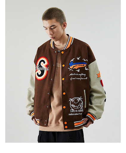 Title 10, Mens Spring and Autumn Baseball Uniform Jacket...