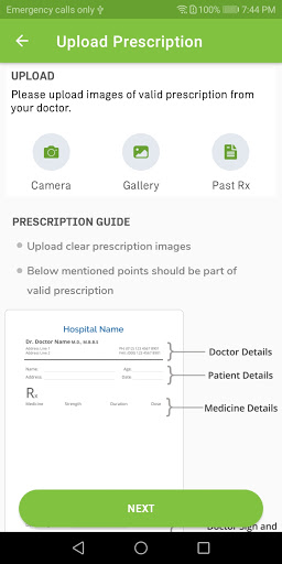 Screenshot Meeram Health Care