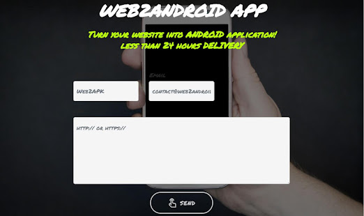 Web2AndroidAPP‏ 1.1.2.1 APK + Mod (Unlimited money) إلى عن على ذكري المظهر