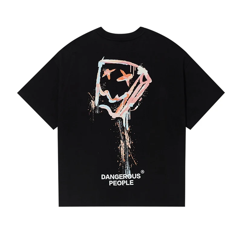 Title 13, Camiseta masculina folgada com efeito splash de...