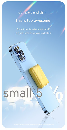 Title 2, Compact Power Bank 10000mAh Wireless Fast Charg...