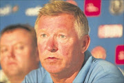 INJURIES EASING: Manchester United manager Alex Ferguson