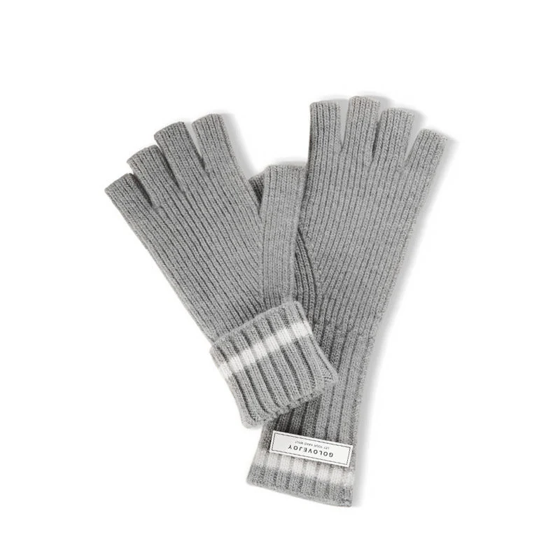 Title 8, Damen gestrickte lange Wollhandschuhe Warme und...