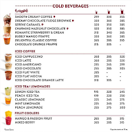 Costa Coffee menu 1