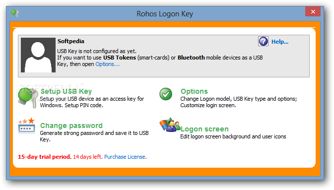 Phần mềm mở khóa máy tính Rohos Logon Key