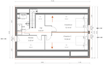 maison neuve à Clastres (02)