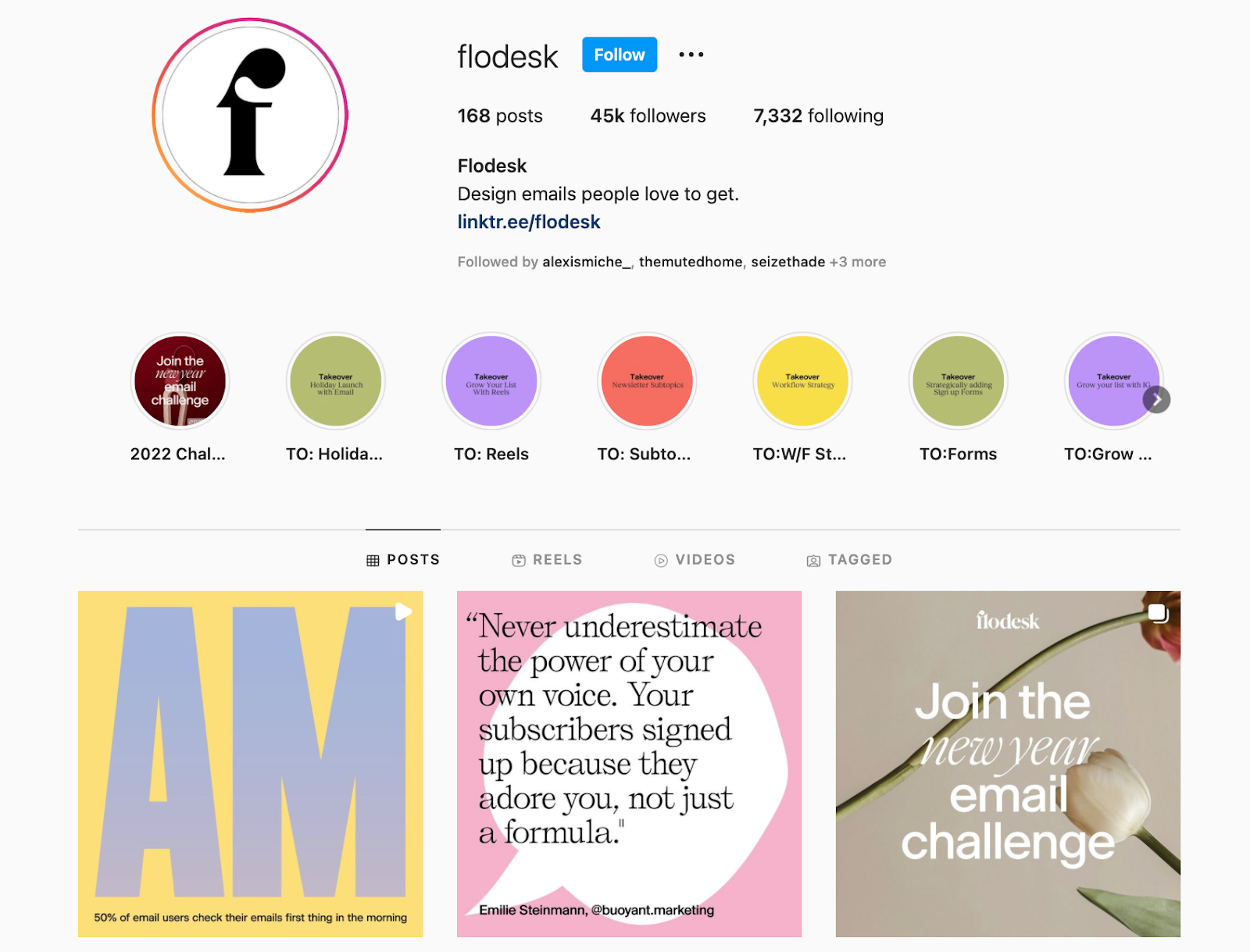 Best Brands on Instagram: Flodesk