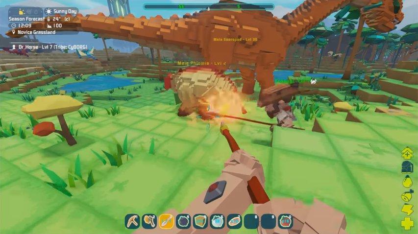 Download คมอ เกม Pixark หบรอดมววฒนาการ Apk Latest - the ark roblox