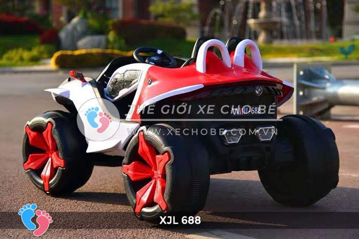 Xe ô tô điện địa hình cho bé XJL-688 16