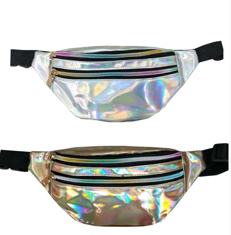 Dames laser borsttas, multifunctioneel, kleur, enkele schouder, sportzakken met laser, perfect voor sport en dagelijks gebruik.