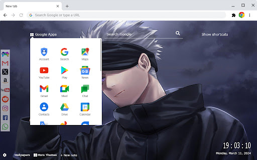 Jujutsu Kaisen Wallpapers New Tab Extension